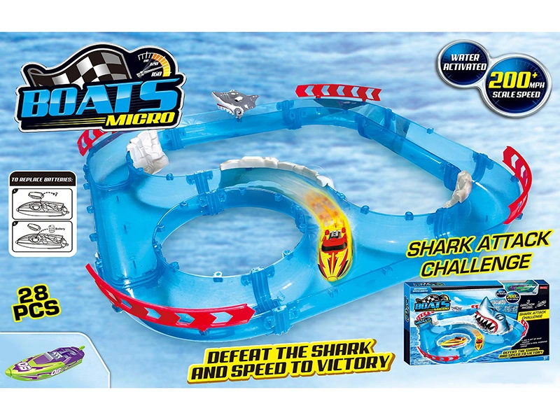 Electric Toy Ship B/O Boat Water Track