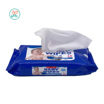 Baby Finger Wipe No Parfum Individuel 99% Eau Non Tissé