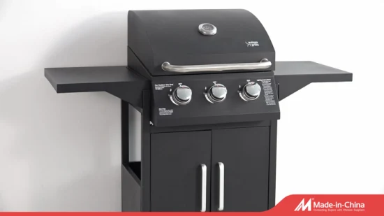 Vente en gros de barbecue à gaz professionnel 4 + 1 brûleurs