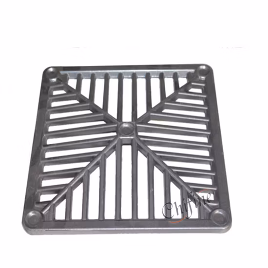 Grille de protection d'arbre en fonte ductile évidée ronde personnalisée